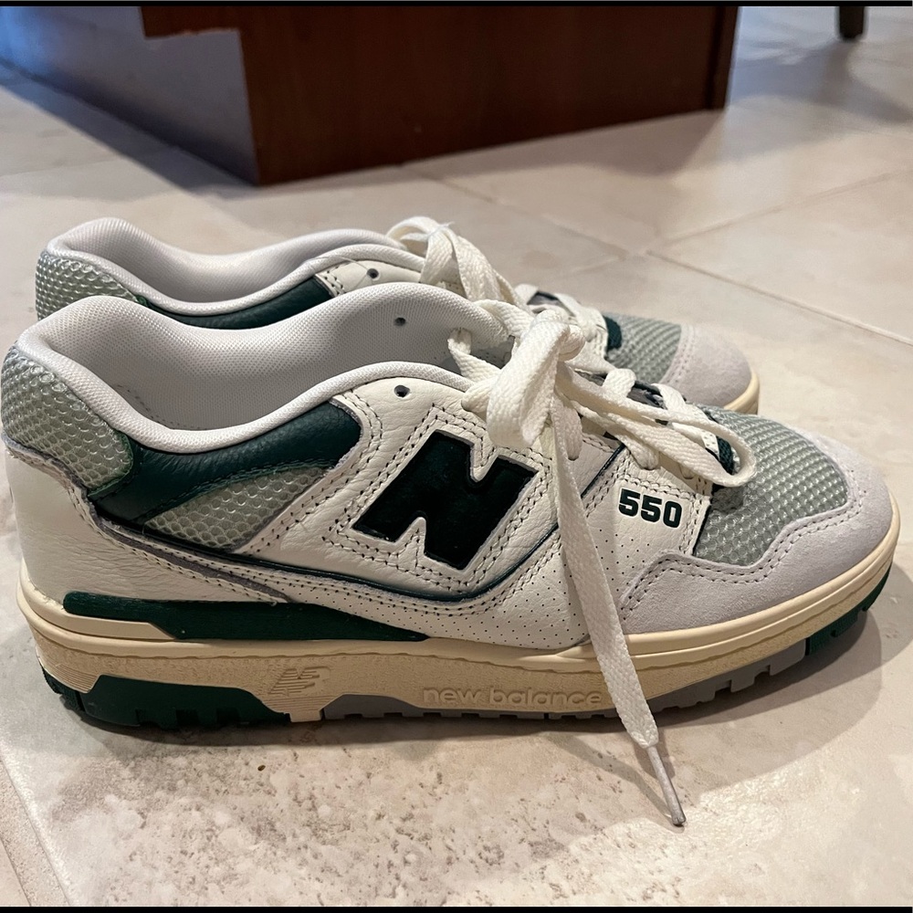 new balance 550s green colorway
